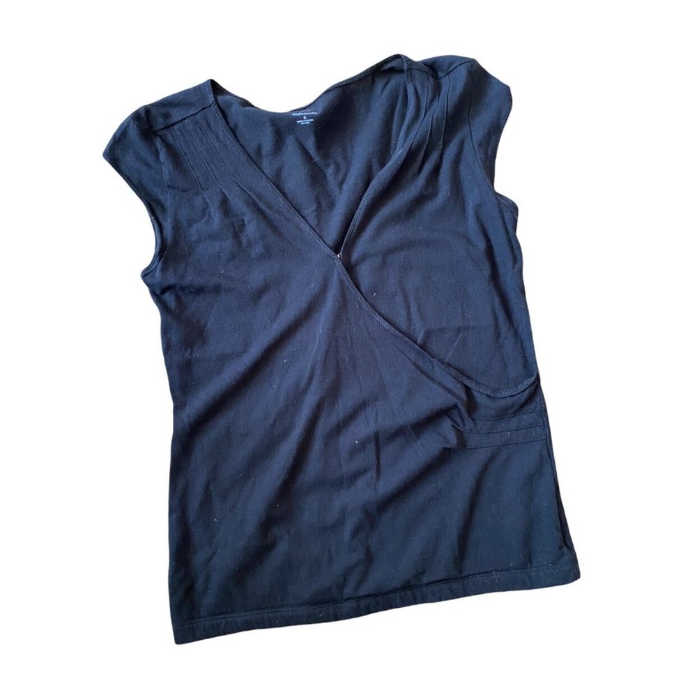 Gap Maternity Black Shirt — Size Small